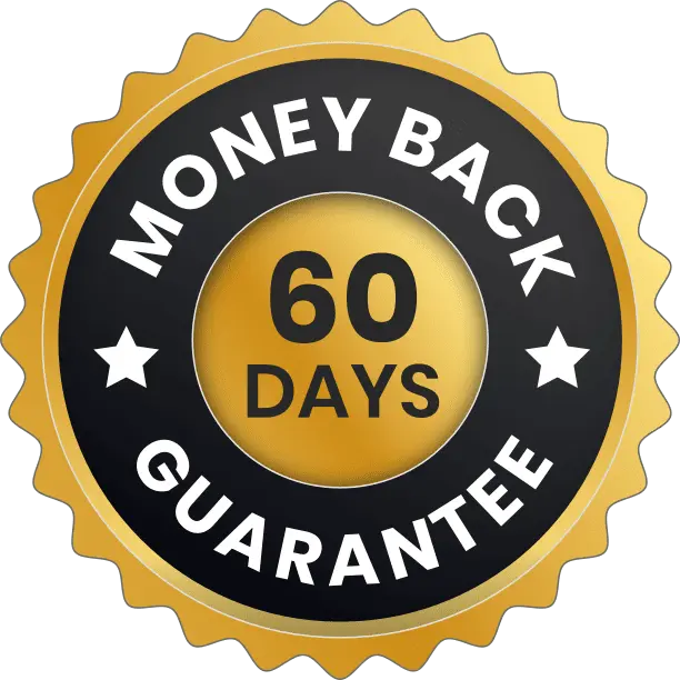 Artivorin 60 day money back guarantee badge