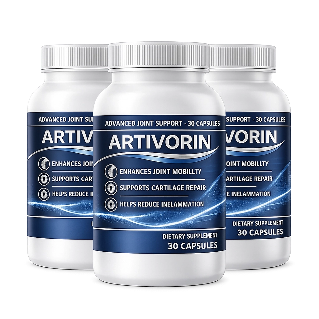 Artivorin daily joint support formula three bottle pack