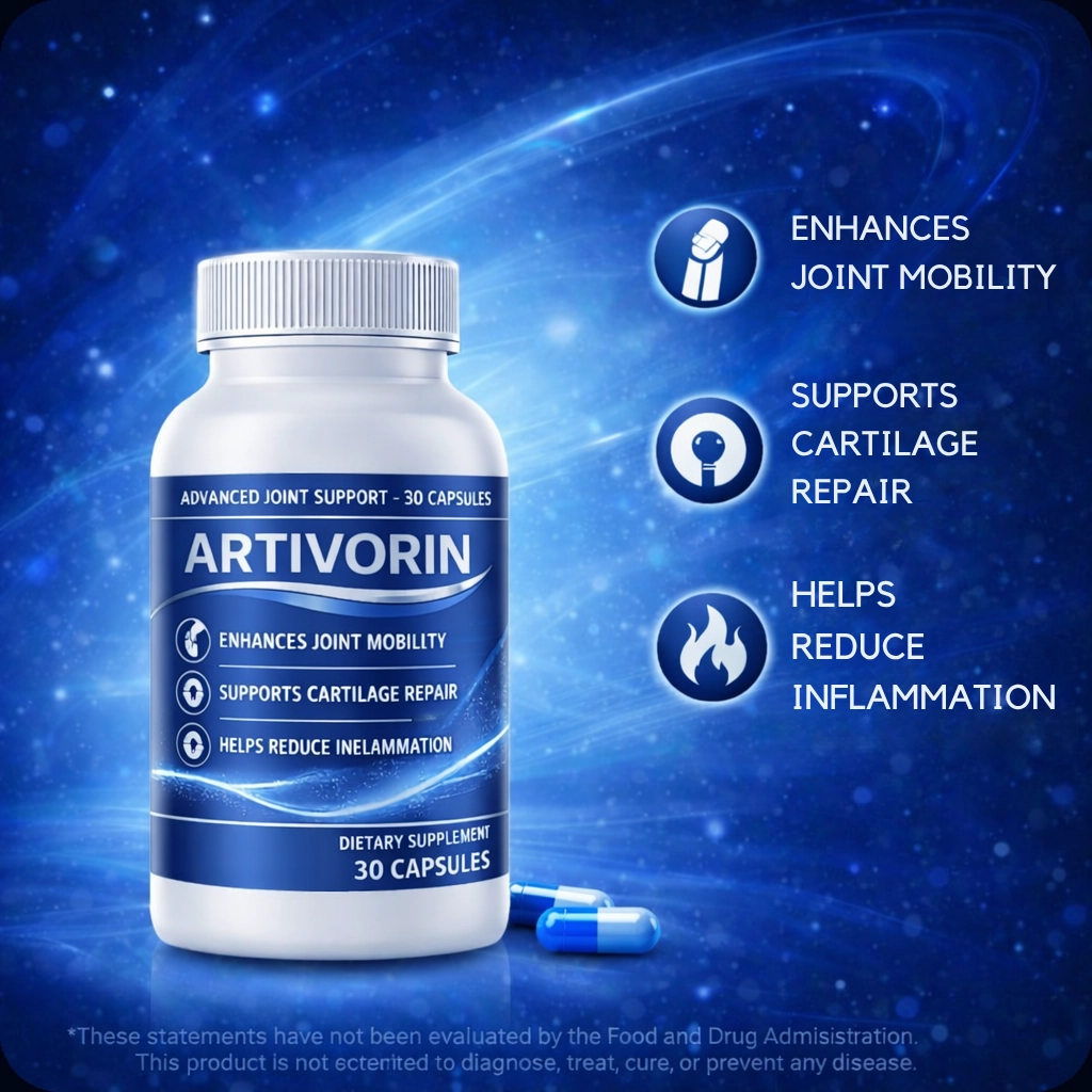 Artivorin daily joint support formula bottle and label